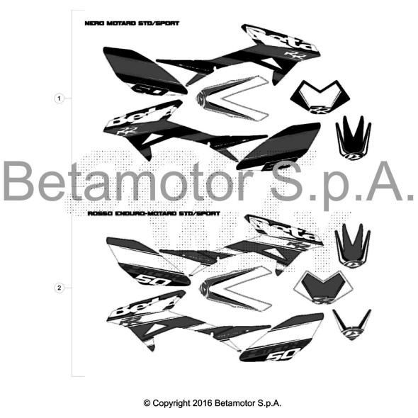 DECALCO - SERIE COMPLETA