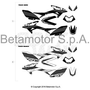 DECALCO - SERIE COMPLETA BIANCO