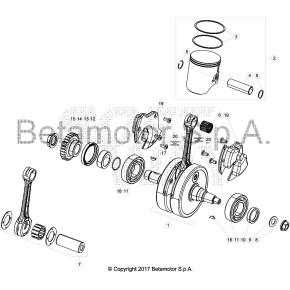 DADO M20X1.5 LH (INGRANAGGIO PRIMARIA)