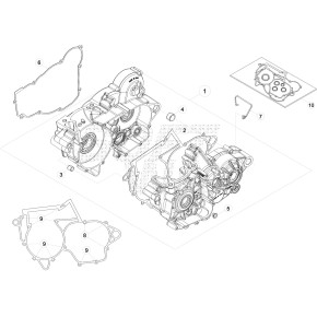 GUARNIZIONE CARTER MOTORE
