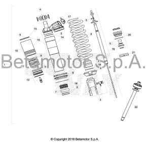 GHIERA AMMORTIZZATORE - KIT