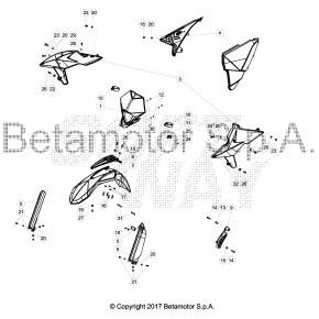 PARAFANGO ANTERIORE *BIANCO*