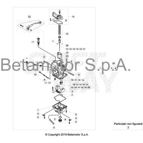 CARBURATORE KEIHIN PWK 36S 250CC TPS