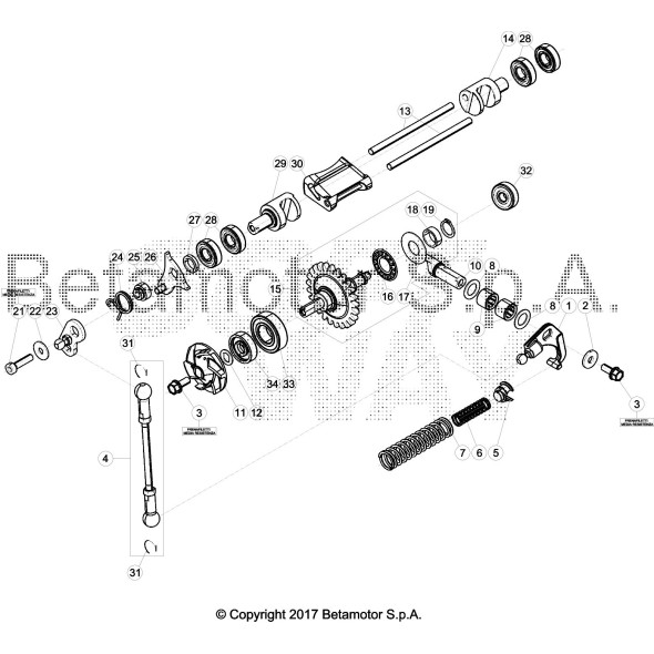 MOLLA REGOLAZIONE 250CC