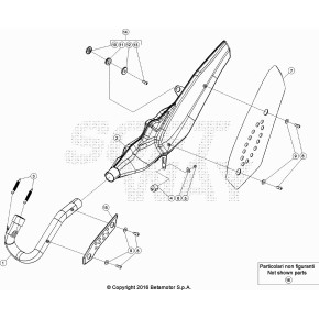 PROTEZIONE SILENZIATORE EVO 4T
