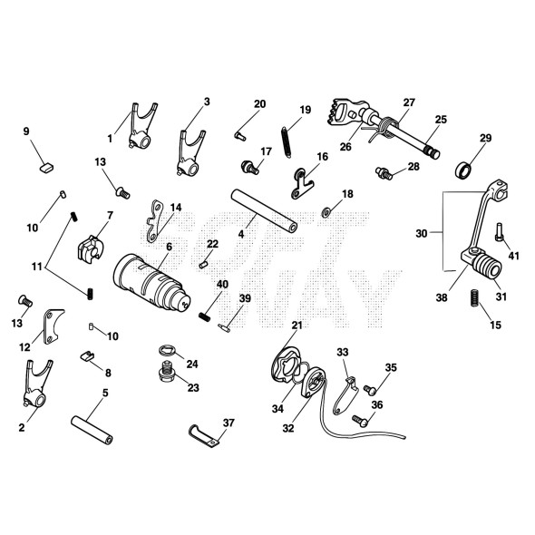BASETTA SPIA FOLLE (37720-42A30)