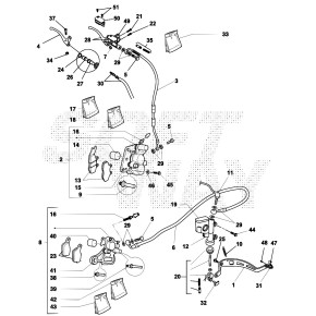 BULLONE SPEC. PEDALE FRENO VAM -200