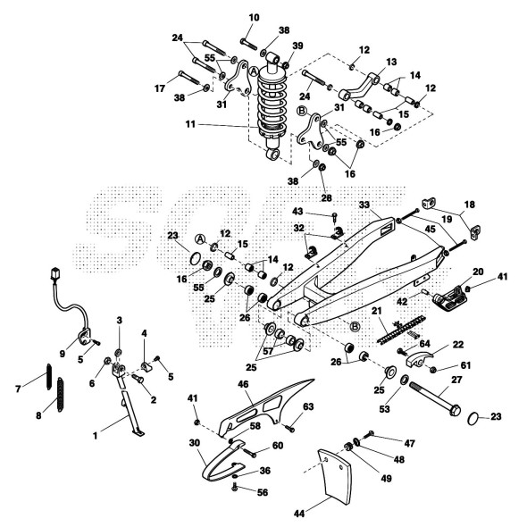 FORCELLONE URBAN /200CC SPECIAL NERO