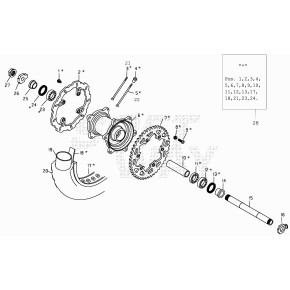 CERCHIO 4,25-17"36 TC12/05 E-DOT NERO