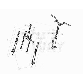 GAMBE FORCELLA SCOOTER ARK(M)1504000