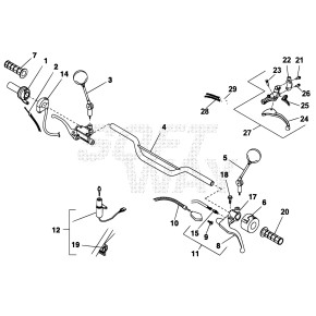 CAVO COMANDO FRIZIONE