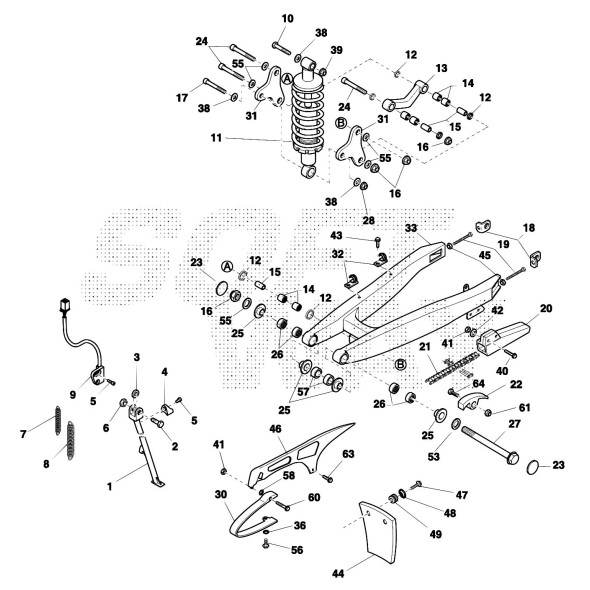 FORCELLONE URBAN /200CC NERO