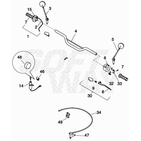 CAVO COMANDO FRIZIONE
