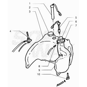 TAPPO SERBATOIO BENZ.SCOOTER/94