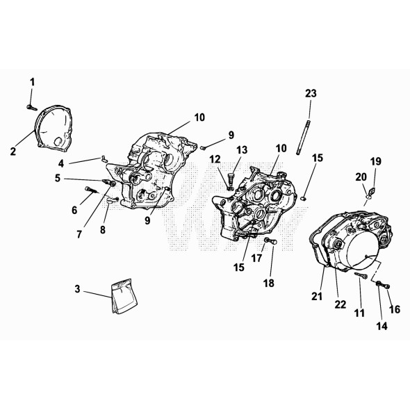 COPERCHIO FRIZIONE VERN. NEROS/PERNO