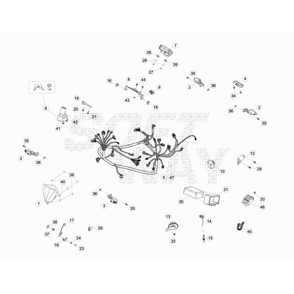 SUPPORTO STRUMENTO -NERO-