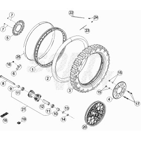 COPERTURA /80-18 SIX DAYS
