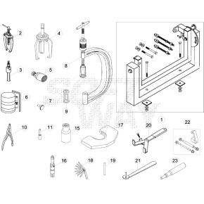 VITE PER BLOCCAGGIO ALBERO MOTORE AL PMS