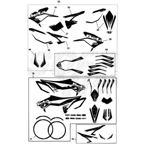 DECALCO RR 4T -SERIE-