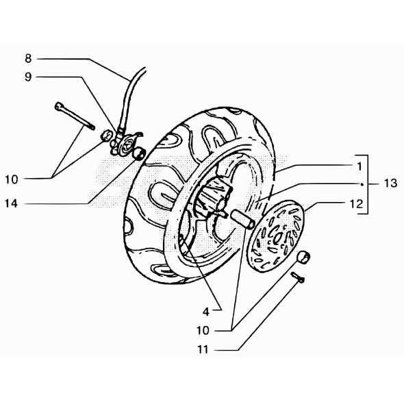 VALVOLA ARIA TUBLESS TR-34