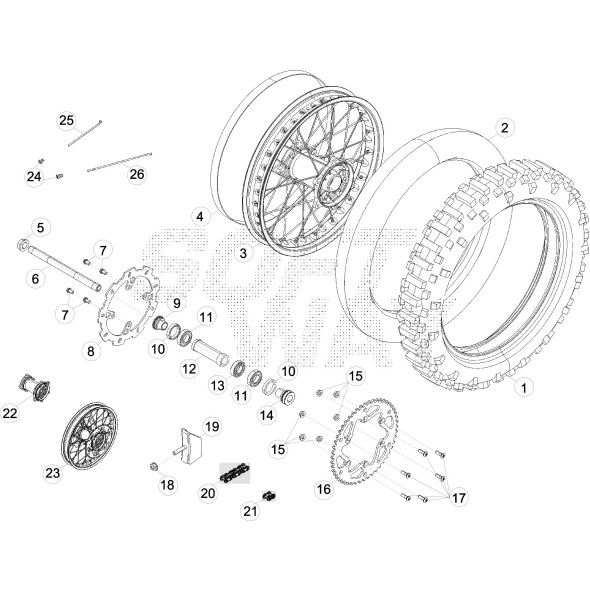 NIPPLES 4,0 ALLUMINIO 5MM