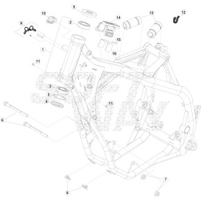 TELAIO RR 4T -RICAMBI-
