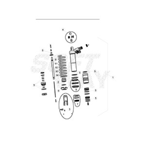 KIT GRUPPO GHIERE AMMORTIZ. RR 4T