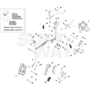 ATTACCO PINZA FRENO ANT. RR 4T RACE