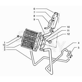 RADIATORE SCOOTER ACQUA/97