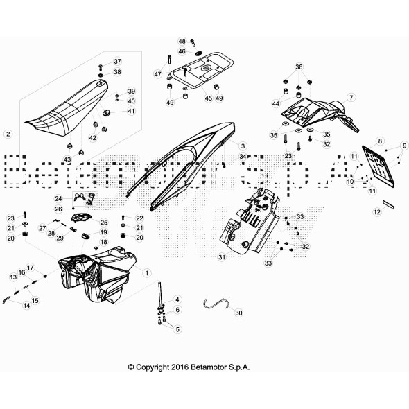 SELLA CMPL RR AIR ENDURO/MOTARD