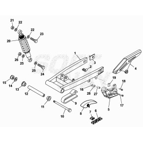 FORCELLONE RR 4T 125CC *ARGENTO*