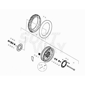 RUOTA POSTERIORE ALP 4