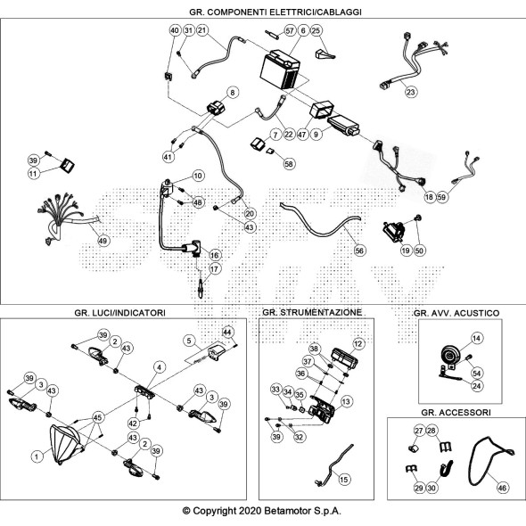 IMPIANTO ELETTRICO SERVIZI