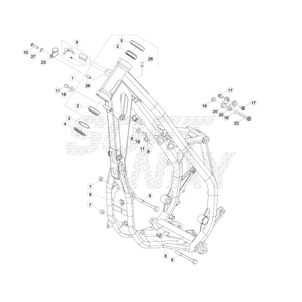 PIASTRA COLLEGAMENTO -COMPLETA-