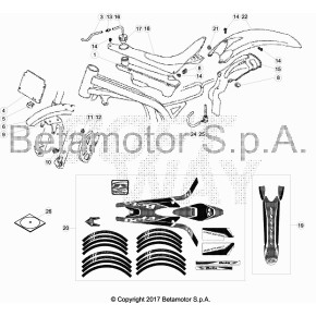 PARAFANGO ANTERIORE BLACK EVO 2T JUNI