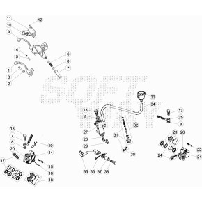 PINZA FRENO ANTERIORE BLACK EVO