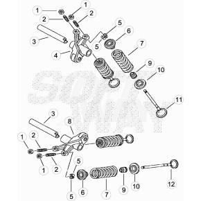 PERNO BILANCIERE D.10X66 LC