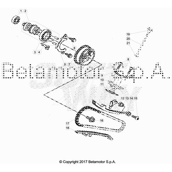 PIASTRINA BLOCCAGGIO SP.1,2 LC