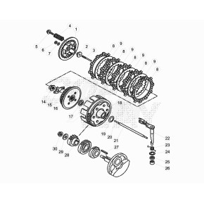 CHIAVETTA 5X5X33 PER PRIMARIO125 LC