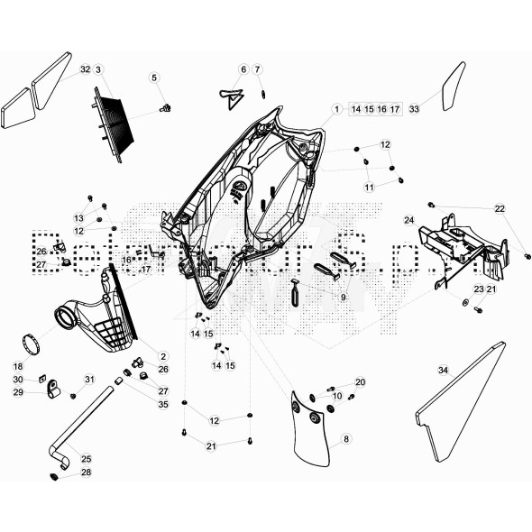 SPUGNA INSONORIZZANTE FIANCHETTO DX