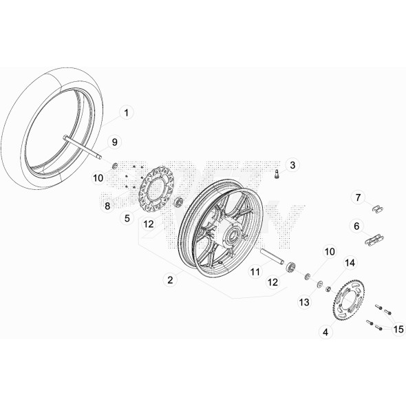 COPERTURA POST. /70-17 62SMC