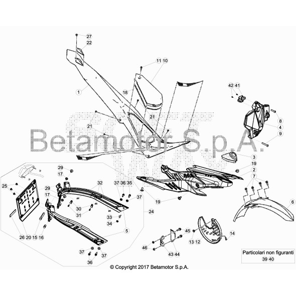 PARAFANGO POSTERIORE - KIT WHITE EVO FAC