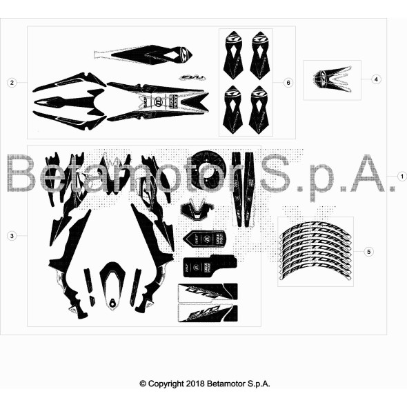 DECALCO SERIE COMPLETA EVO FACTORY