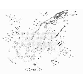 CAVALLETTO VEM125 ENDURO -NERO-