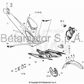 PARAFANGO POSTERIORE COMPLETO