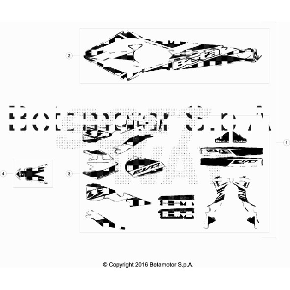 DECALCO PARAFANGO POSTERIORE