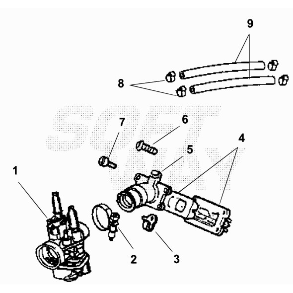 CARBURATORE PHBN -NS/R.3159(15.5713.0)