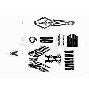 DECALCO EVO 2T -SERIE CMPL-