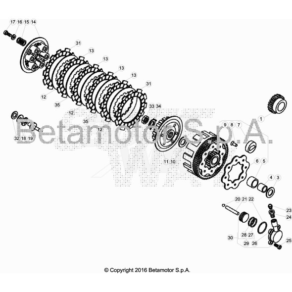 DISCO FRIZIONE -FINITO-BURATTATO-
