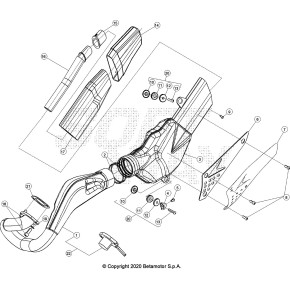 SILENZIATORE COMPL.EVO2T FACT'13